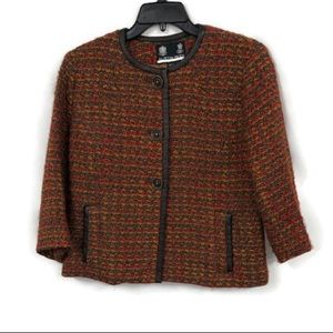 AUSTIN REED TWEED FALL JACKET BLAZER 10‎